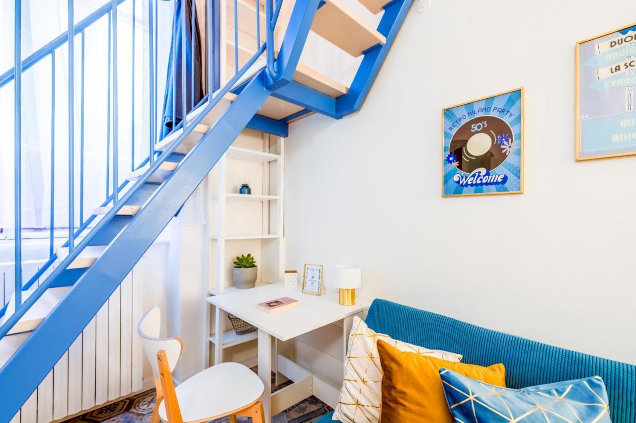 Loft Duomo Navigli 12 Min A Piedi Milão Exterior foto